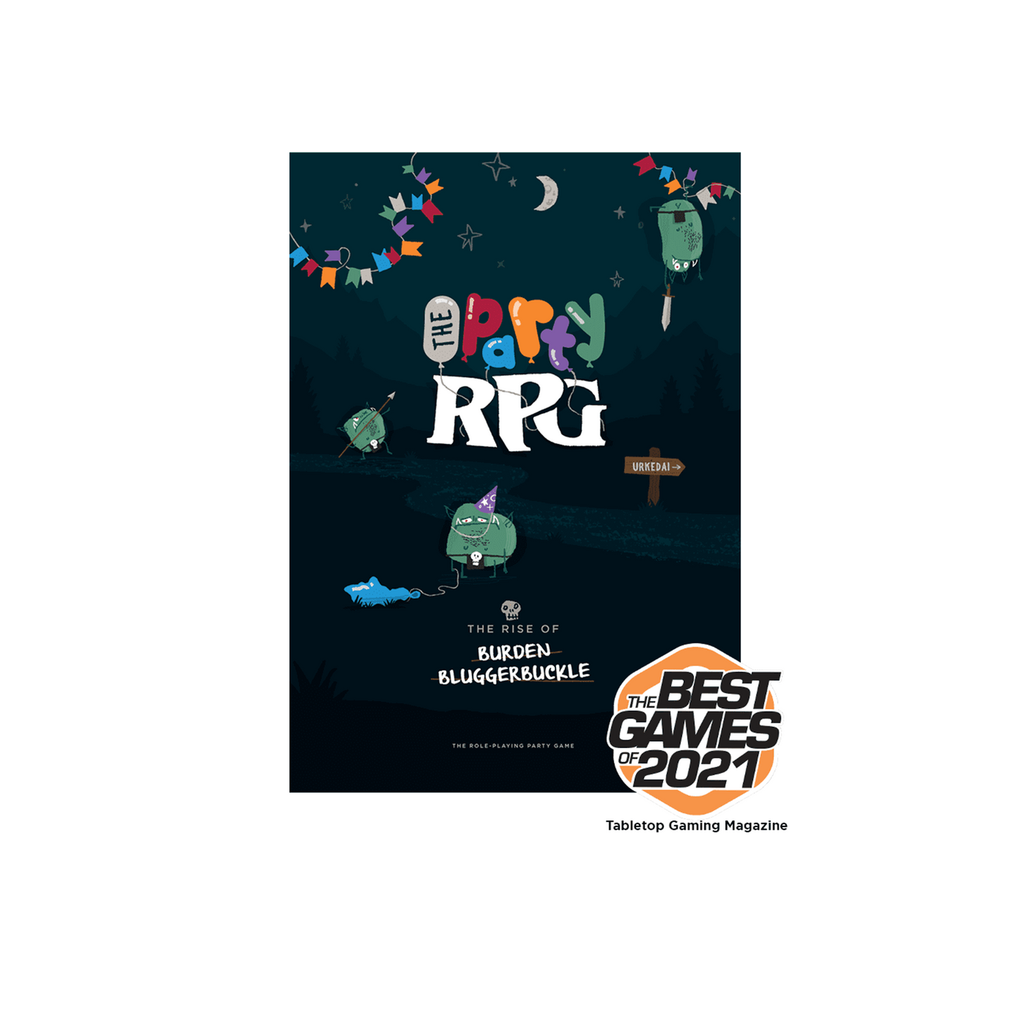 An image showing the cover of The Party RPG role-playing game